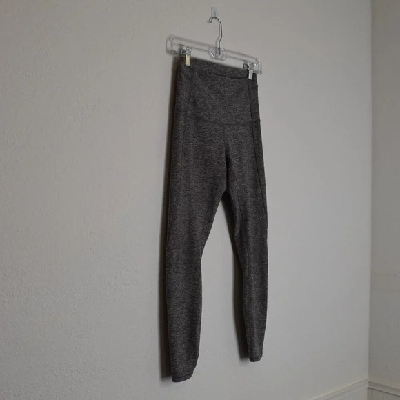 Lululemon Pure Practice Leggings Sz 6 Mid Rise Athleisure Yoga Workout Sporty - Picture 5 of 16